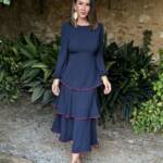 Vestido Malabar Marino